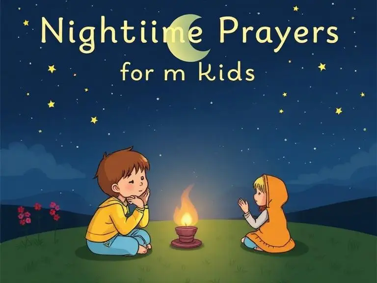 nighttime prayers for kids