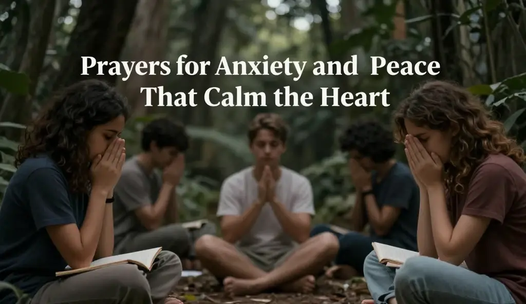 prayers for anxiety and peace