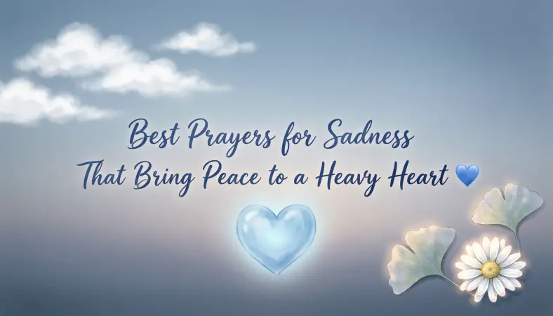 prayers for sadness