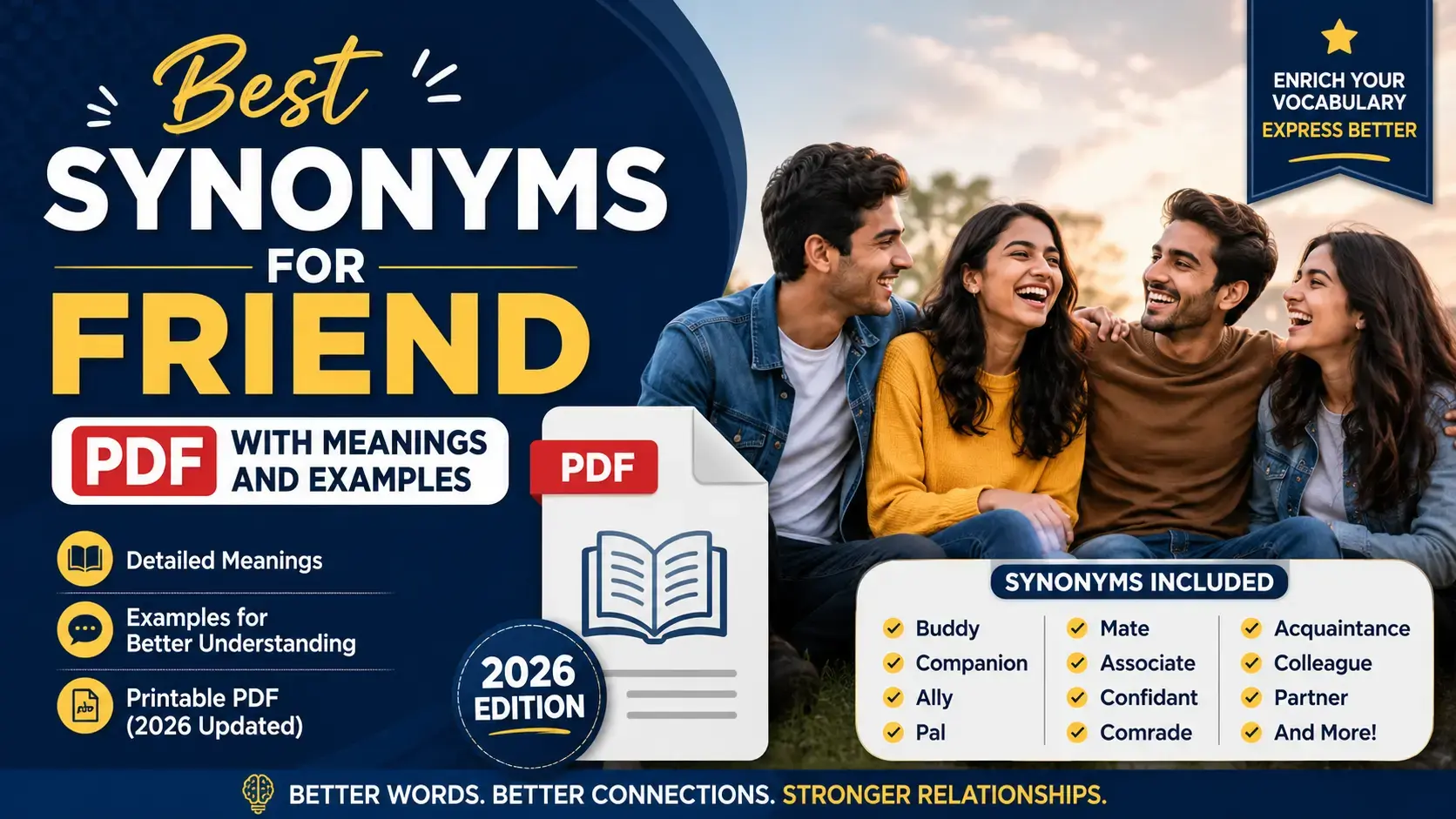 synonyms for friend pdf