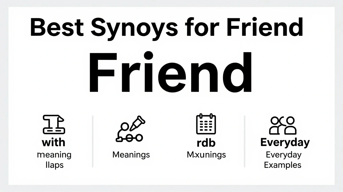 synonyms for friend pdf