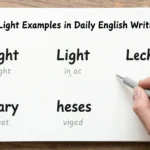 synonyms for light examples