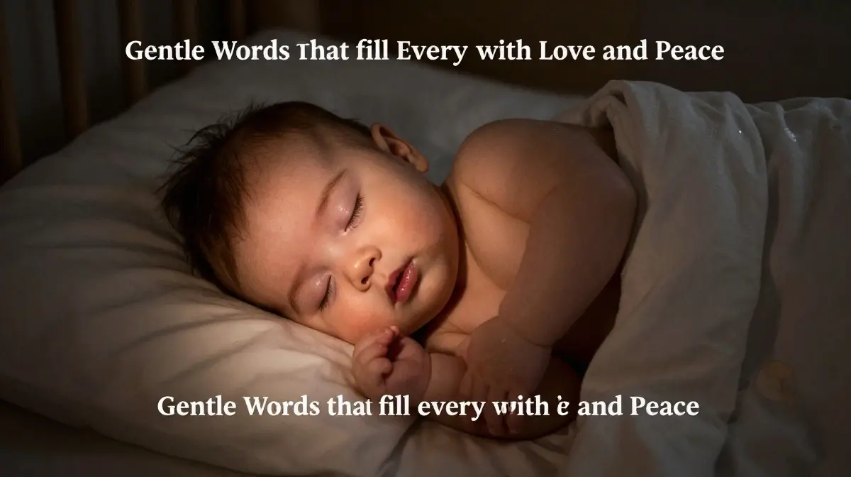 Bedtime Prayers for a Baby