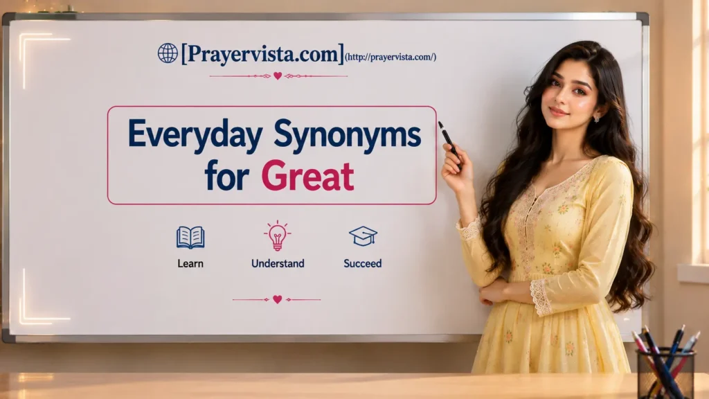 Everyday Synonyms for Great