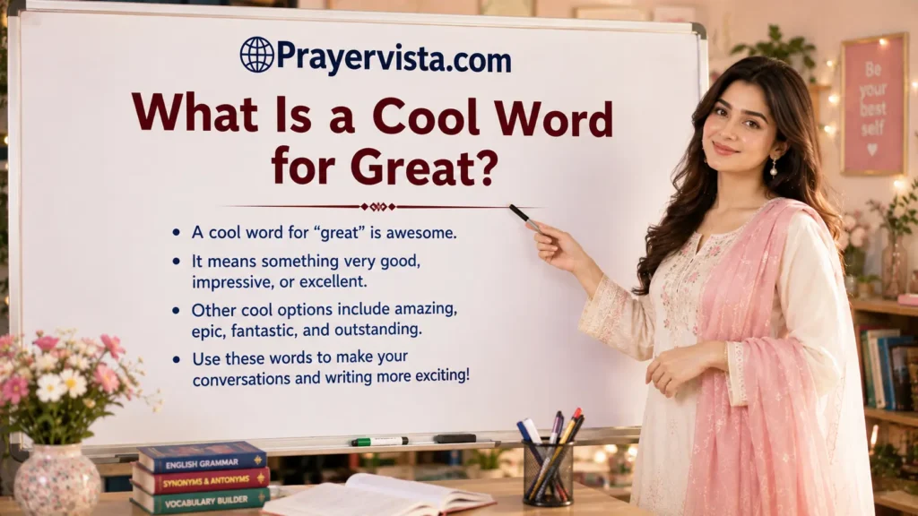What Is a Cool Word for Great?