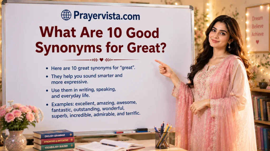 What Are 10 Good Synonyms for Great?