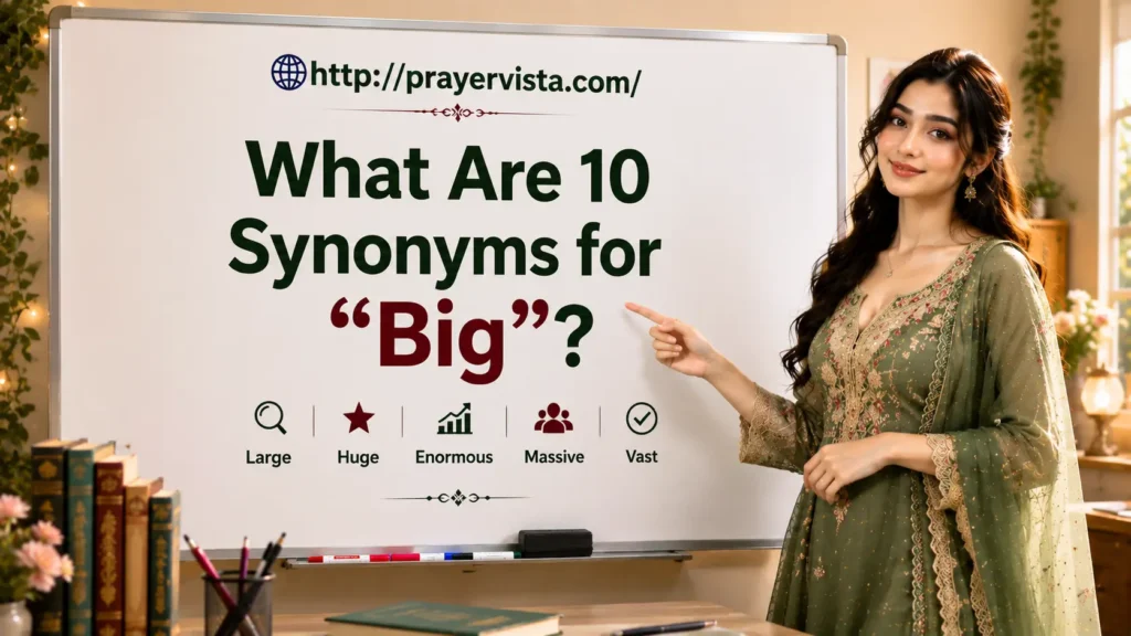 What Are 10 Synonyms for “Big”?