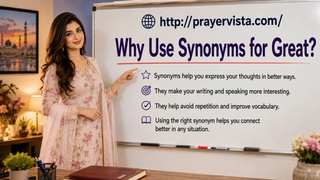 Why Use Synonyms for Great?