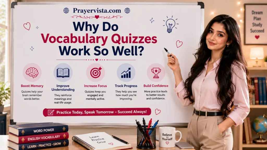 Why Do Vocabulary Quizzes Work So Well?