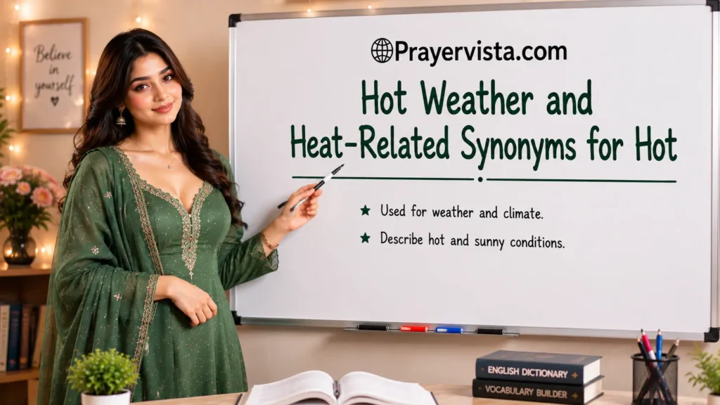 Hot Weather and Heat-Related Synonyms for Hot