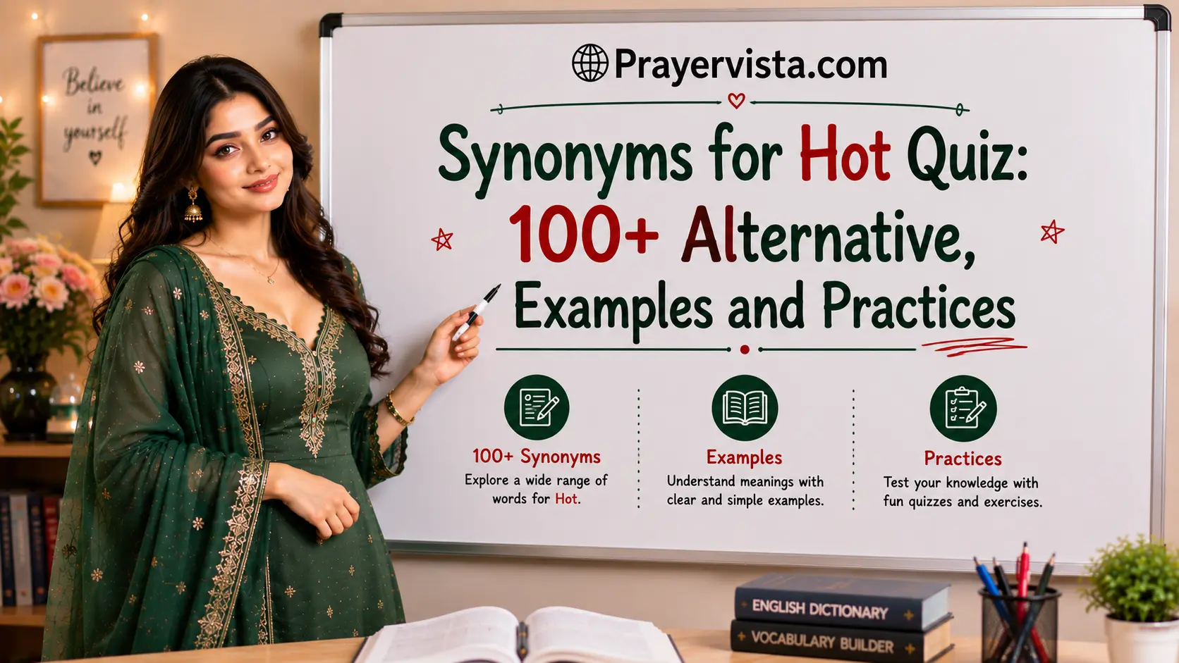 Synonyms for Hot Quiz