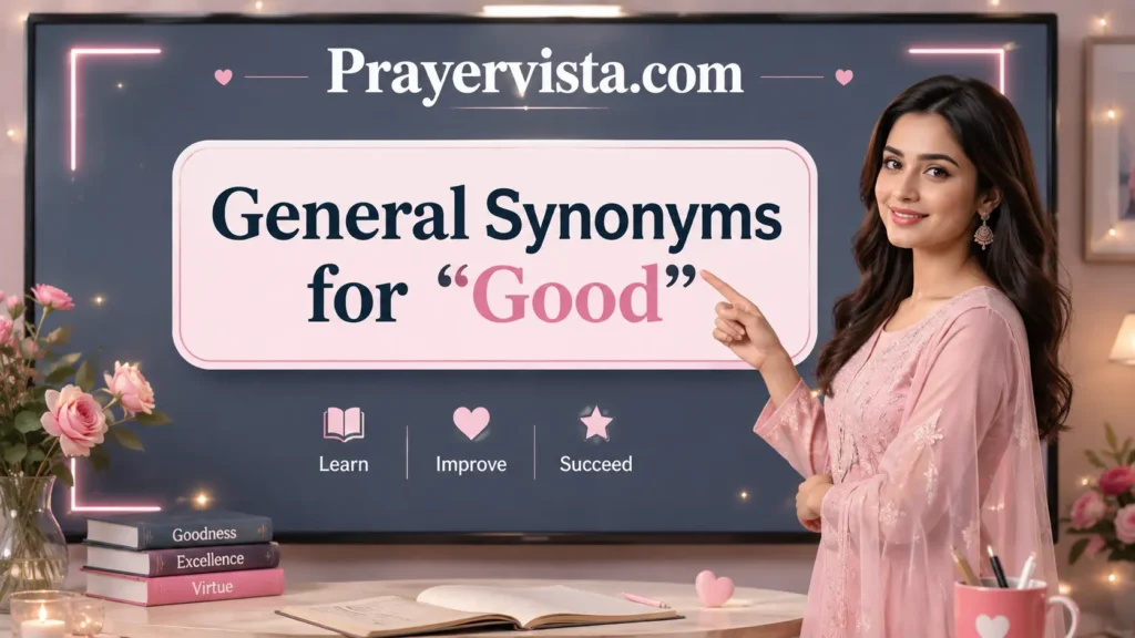 General Synonyms for "Good"