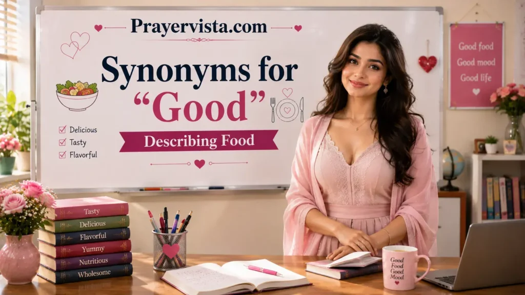 Synonyms for "Good" Describing Food