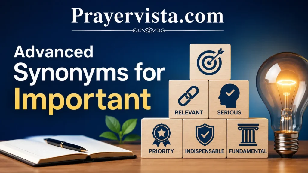 Advanced Synonyms for Important