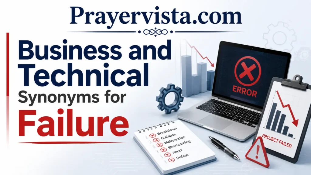 Business and Technical Synonyms for Failure
