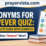 synonyms for however quiz