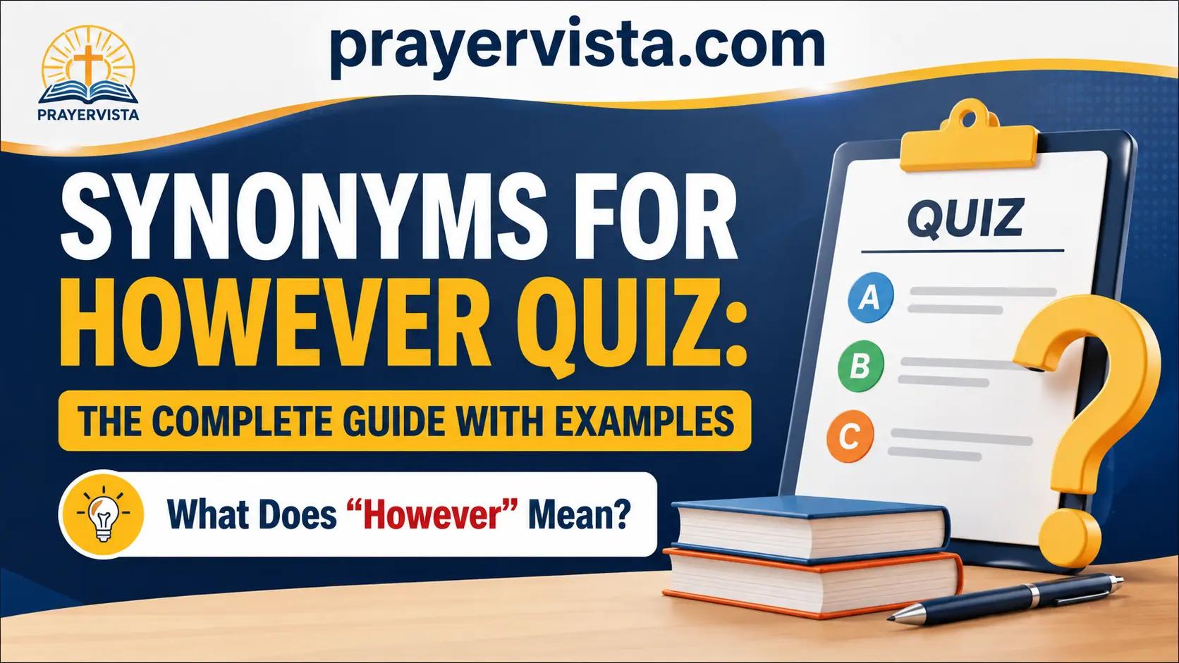 synonyms for however quiz
