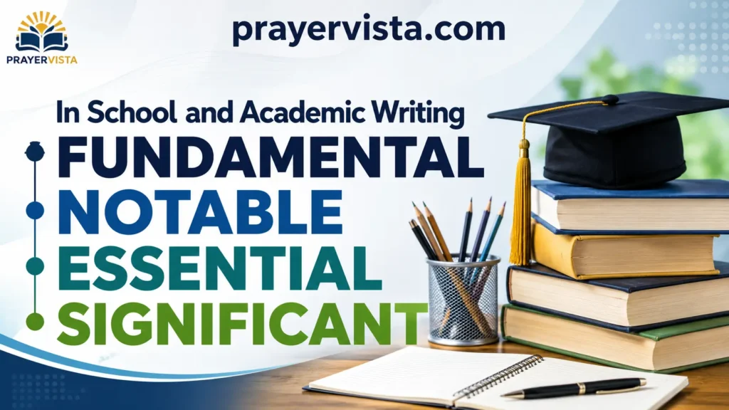 In School and Academic Writing