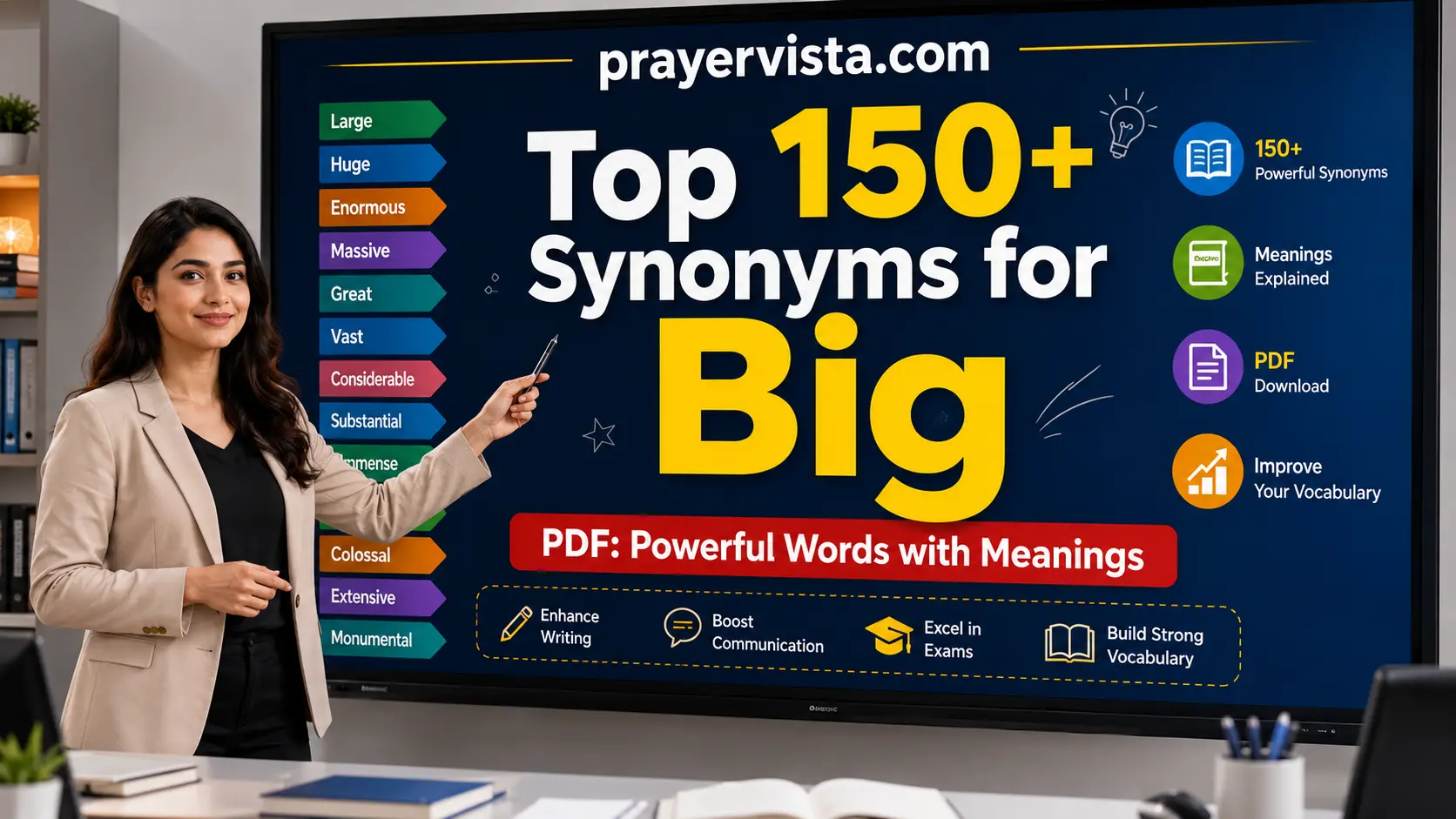 synonyms for big pdf