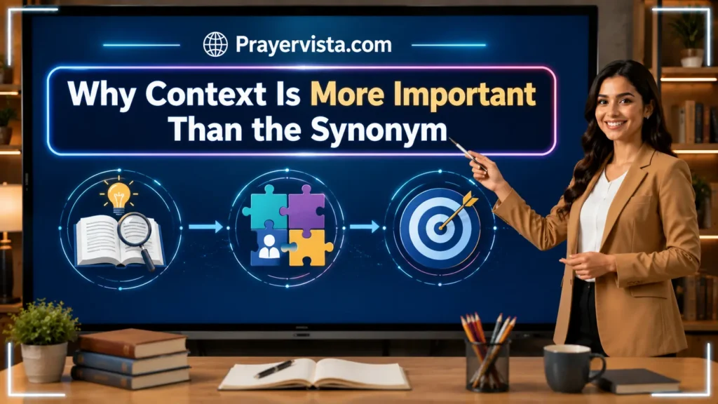 Why Context Is More Important Than the Synonym