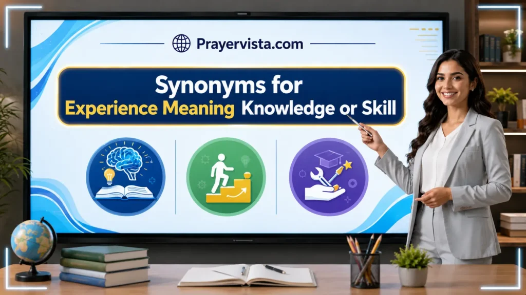 Synonyms for Experience Meaning Knowledge or Skill