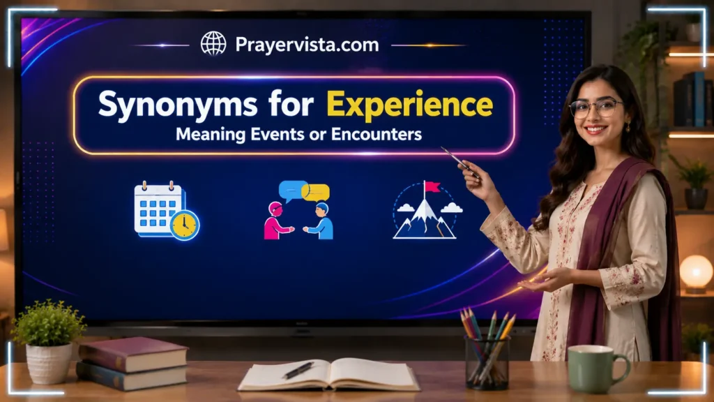 💬Synonyms for Experience Meaning Events or Encounters