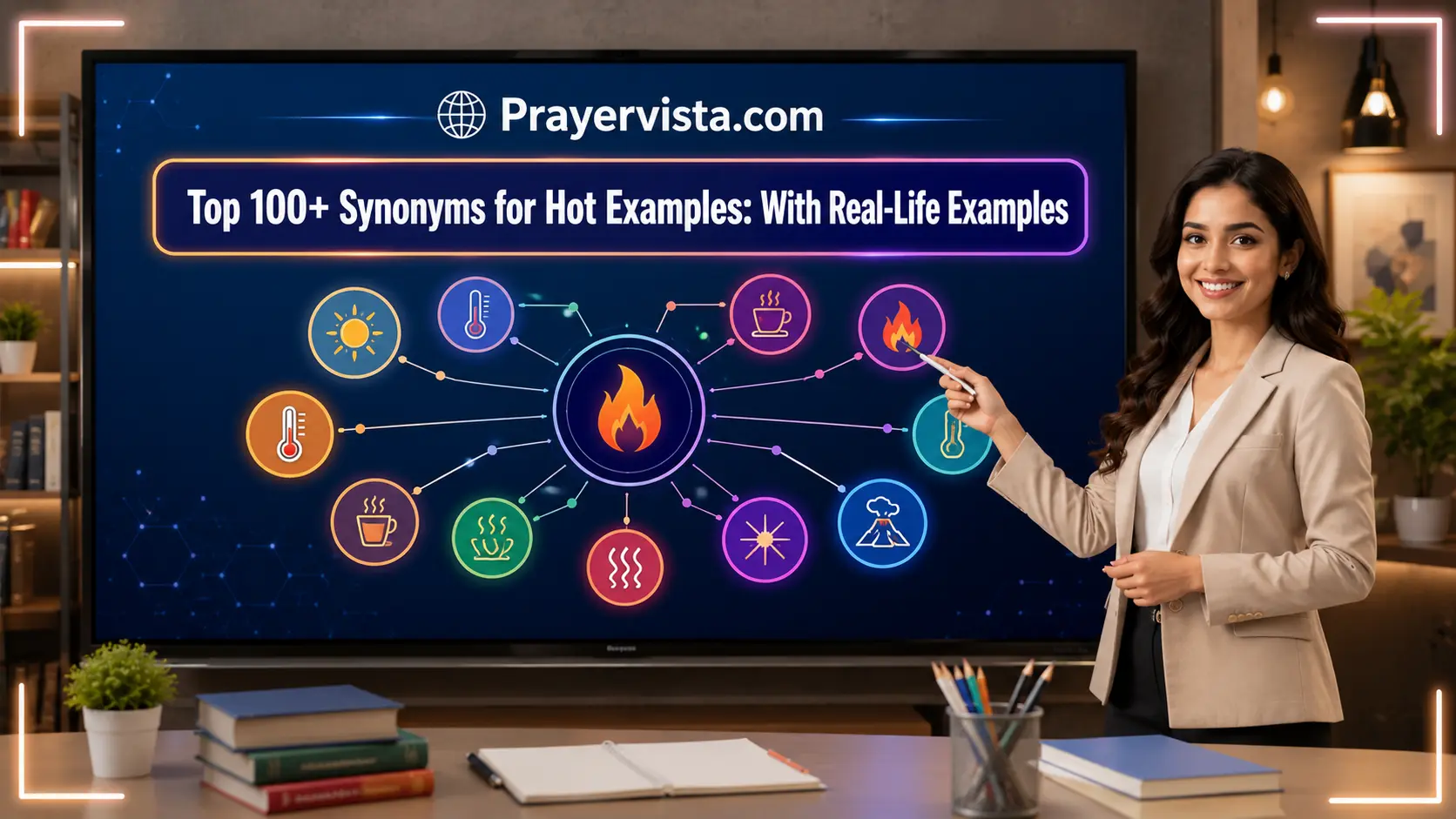 synonyms for hot examples