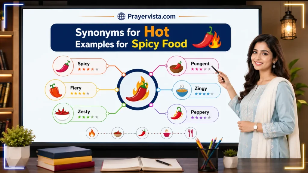 Synonyms for Hot Examples for Spicy Food