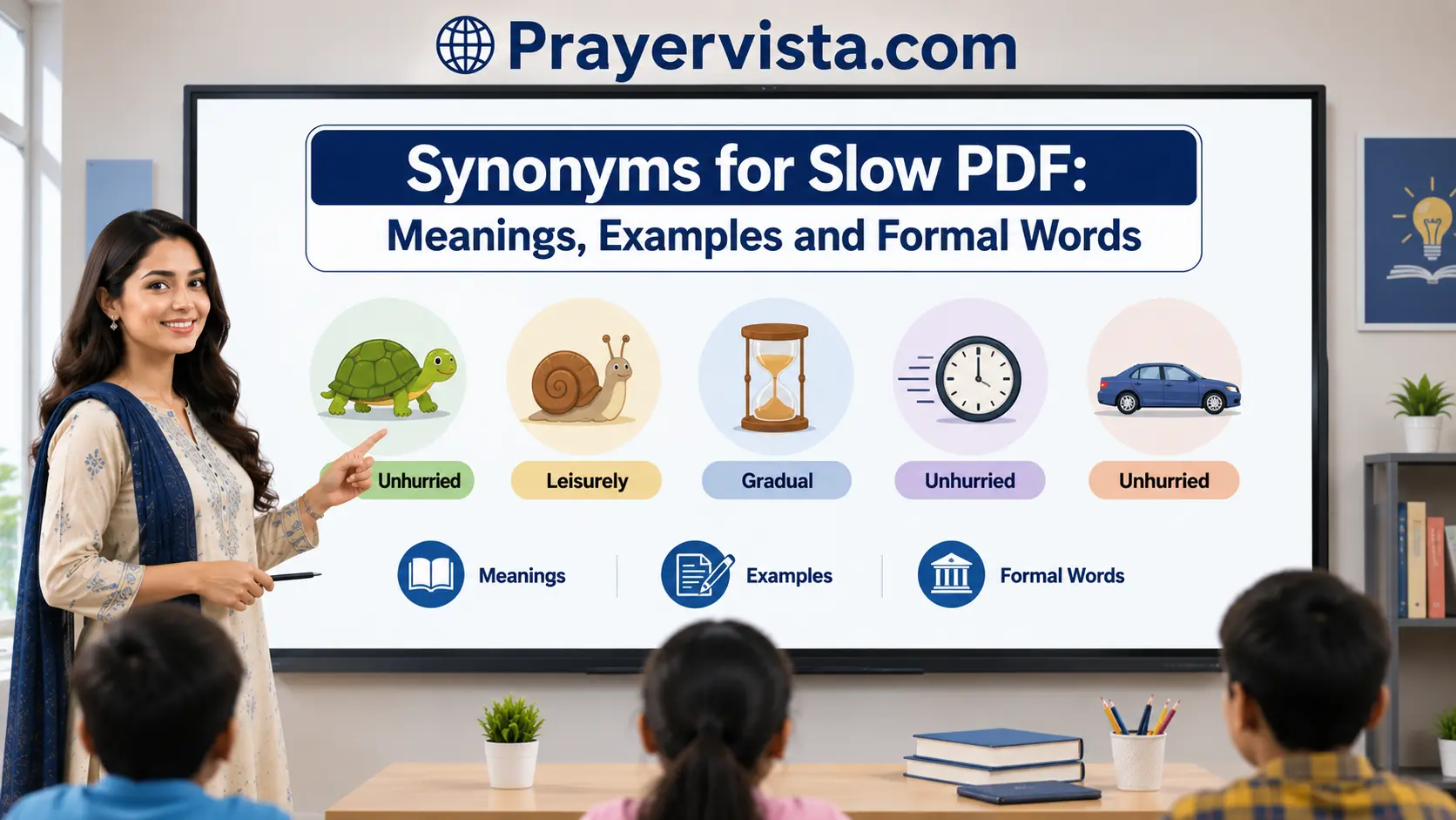 synonyms for slow pdf