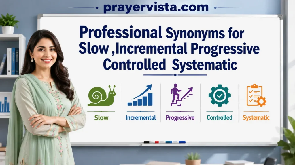 Professional Synonyms for Slow