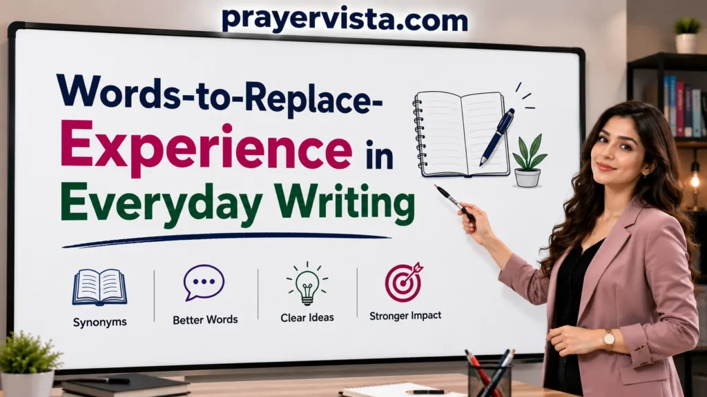 Words to Replace Experience in Everyday Writing