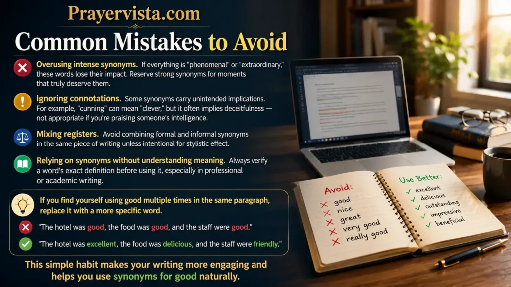 Common Mistakes to Avoid