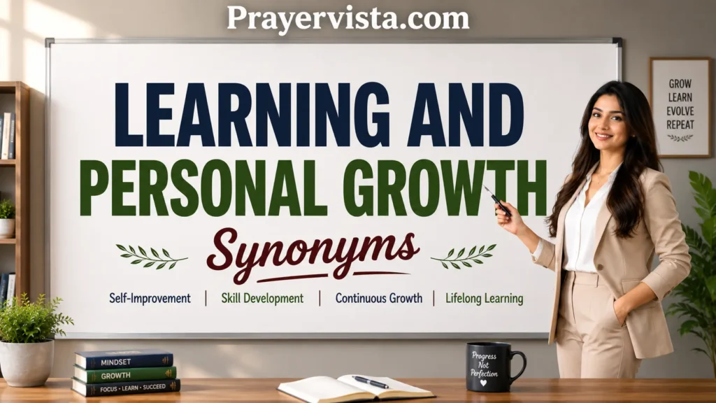 Learning and Personal Growth Synonyms