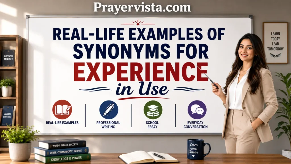 Real-Life Examples of Synonyms for Experience in Use