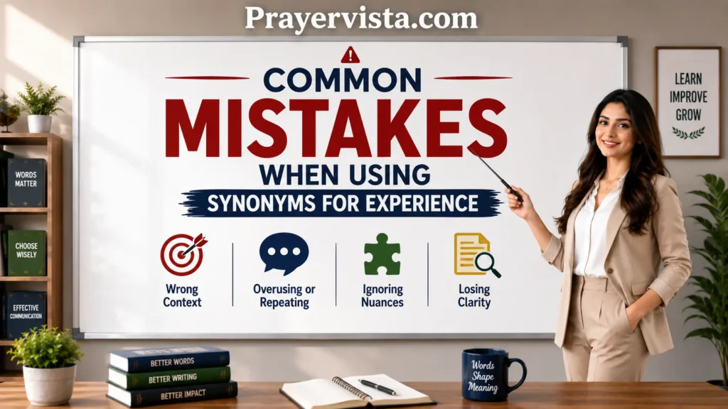 Common Mistakes When Using Synonyms for Experience