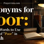 Synonyms for Poor pdf