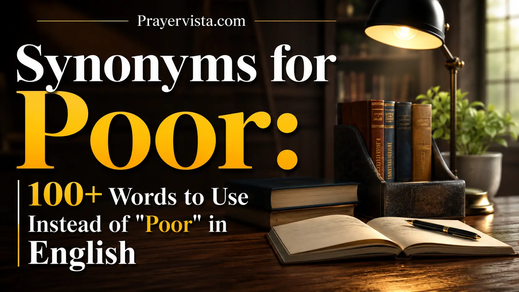 Synonyms for Poor pdf