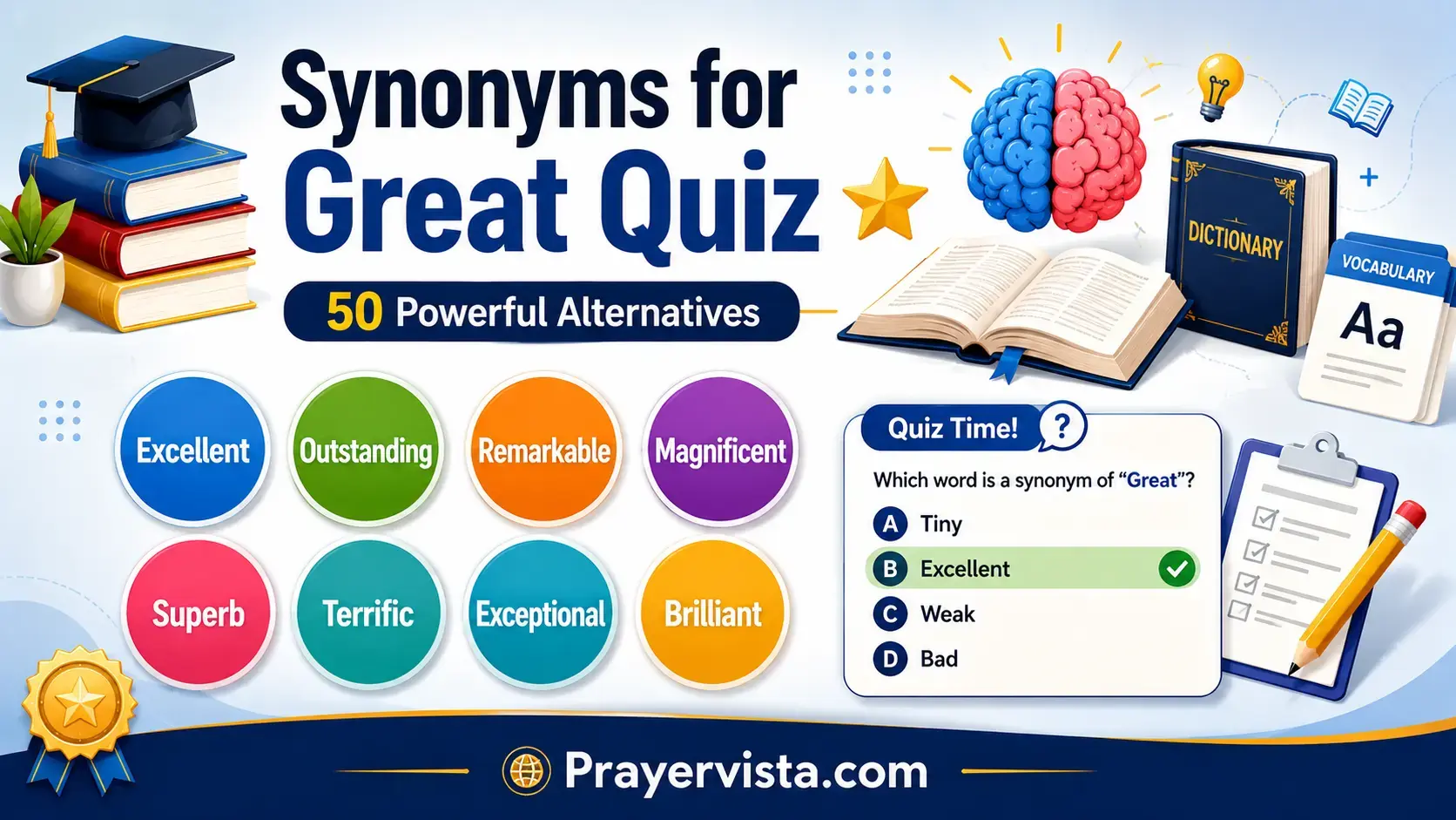 Synonyms for Great Quiz