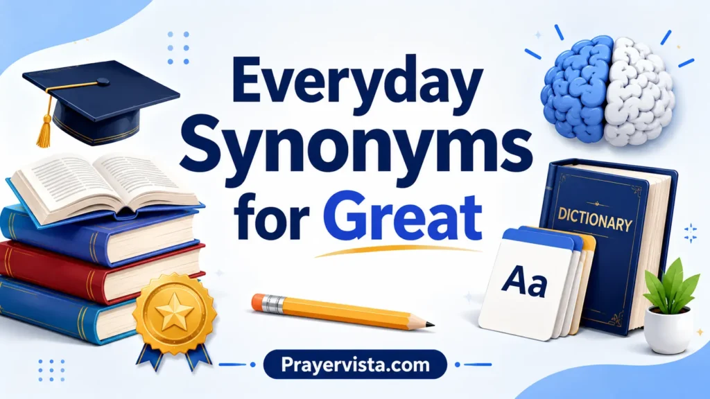 Everyday Synonyms for Great