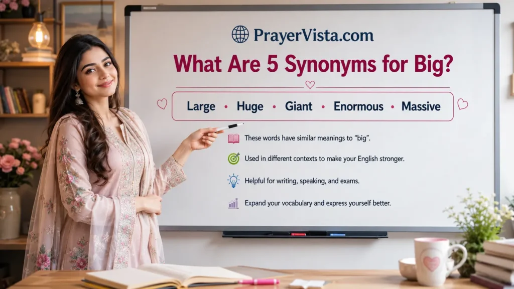 What Are 5 Synonyms for Big?