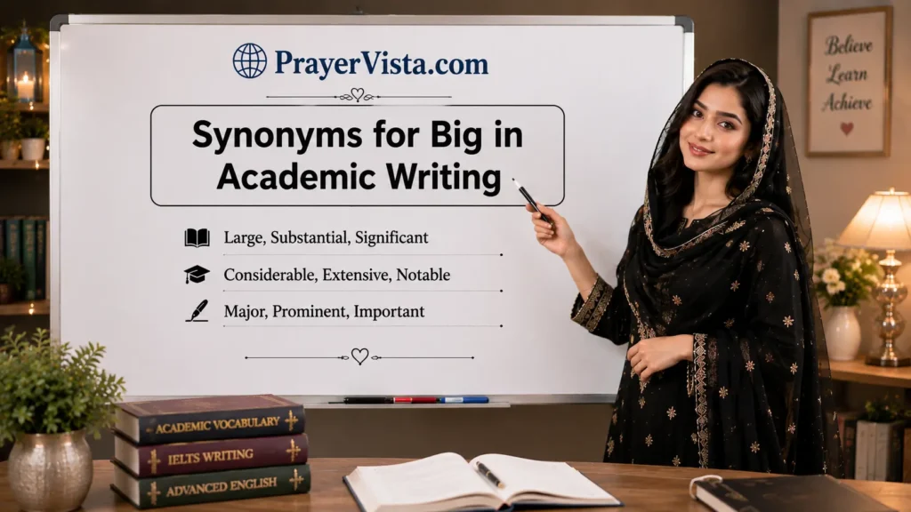 Synonyms for Big in Academic Writing