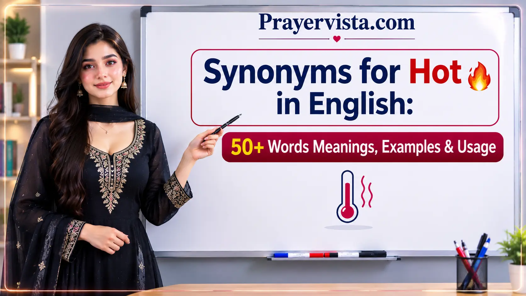 Synonyms for Hot in English
