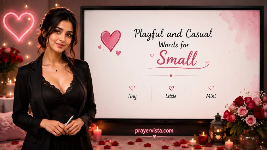 Playful and Casual Words for Small