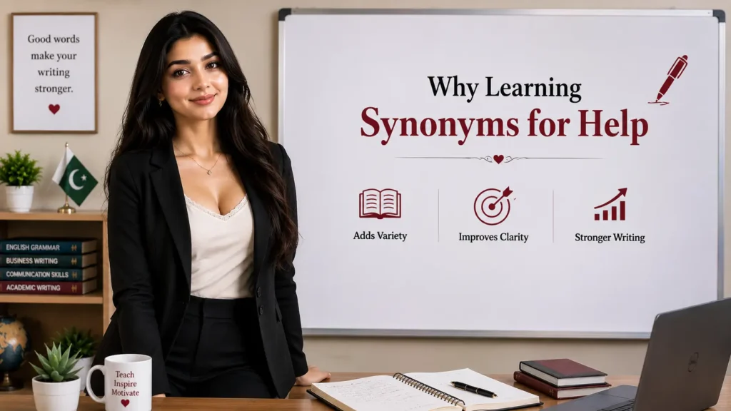 Why Learning Synonyms for Help Improves Your Writing