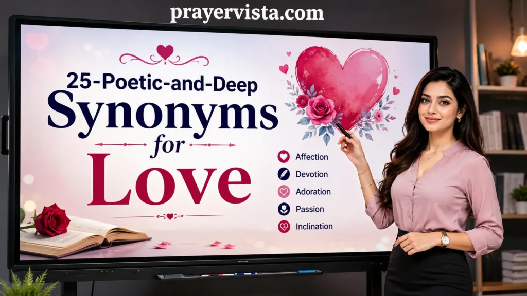 25 Poetic and Deep Synonyms for Love