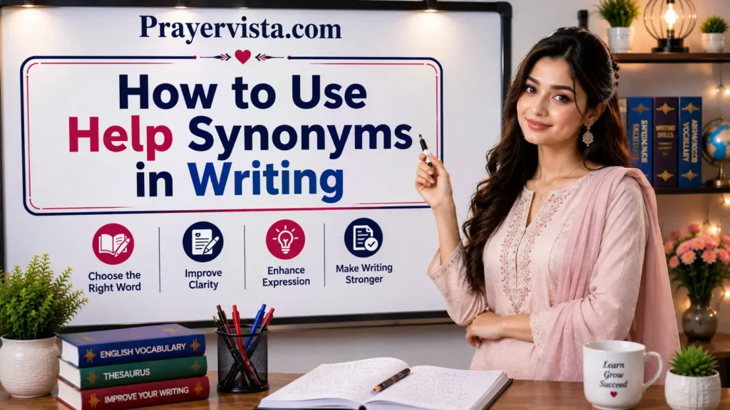How to Use Help Synonyms in Writing