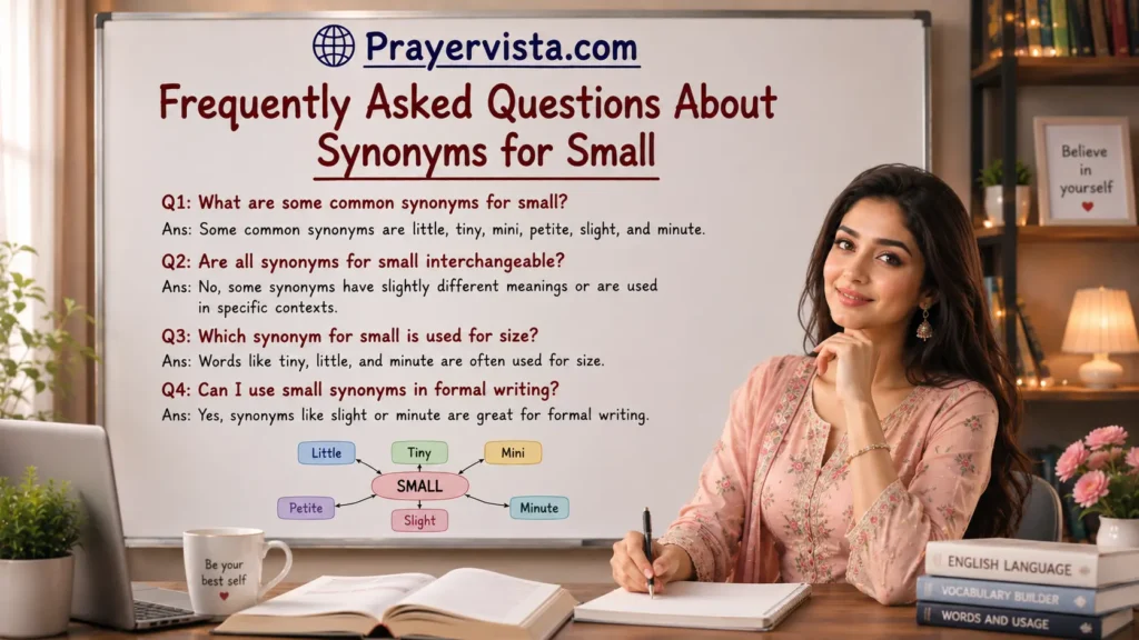 Frequently Asked Questions About Synonyms for Small